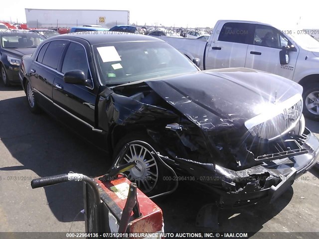 2LNBL8EVXBX757698 - 2011 LINCOLN TOWN CAR EXECUTIVE L BLACK photo 1