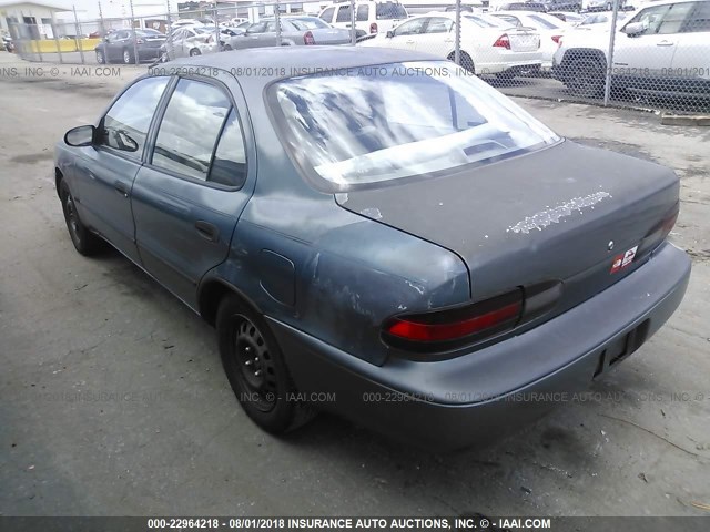 1Y1SK5269SZ042954 - 1995 GEO PRIZM LSI GREEN photo 3