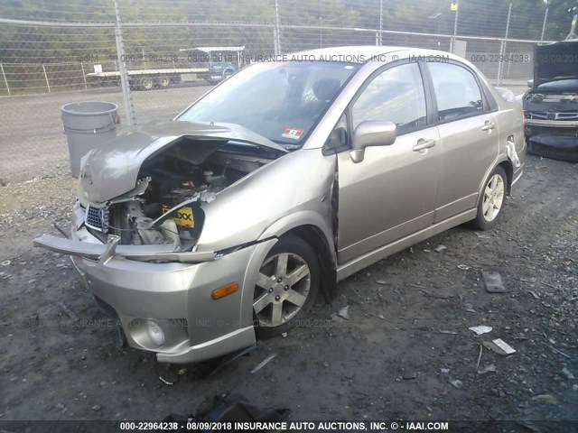 JS2RA61S855251131 - 2005 SUZUKI AERIO S/LX GOLD photo 2