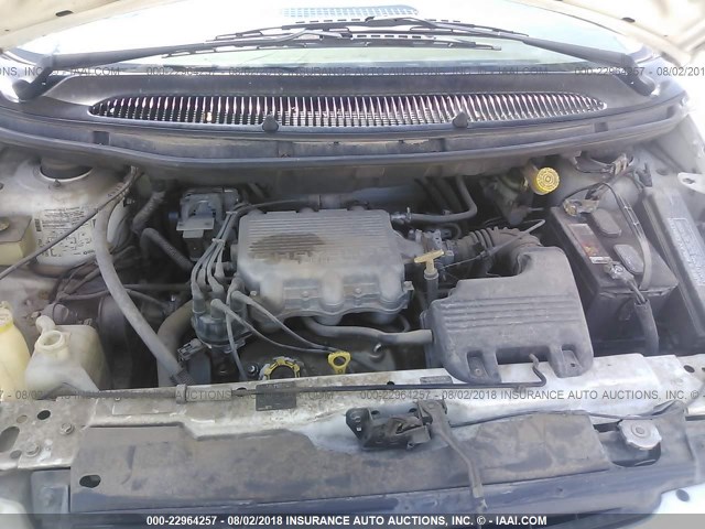 2B4FP2530WR658269 - 1998 DODGE CARAVAN WHITE photo 10