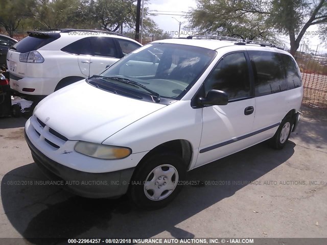 2B4FP2530WR658269 - 1998 DODGE CARAVAN WHITE photo 2