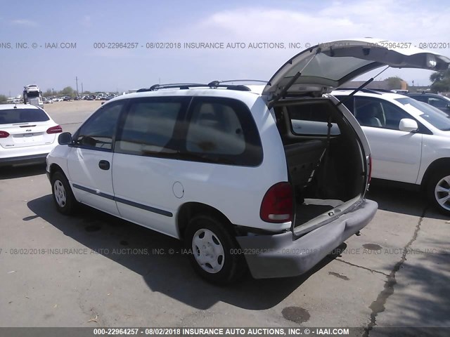 2B4FP2530WR658269 - 1998 DODGE CARAVAN WHITE photo 3