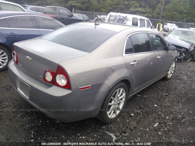 1G1ZK57768F179082 - 2008 CHEVROLET MALIBU LTZ 棕色 照片 4