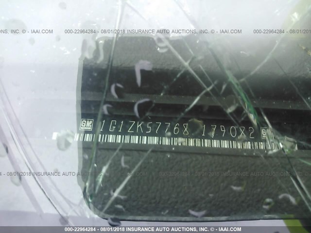 1G1ZK57768F179082 - 2008 CHEVROLET MALIBU LTZ 棕色 照片 9