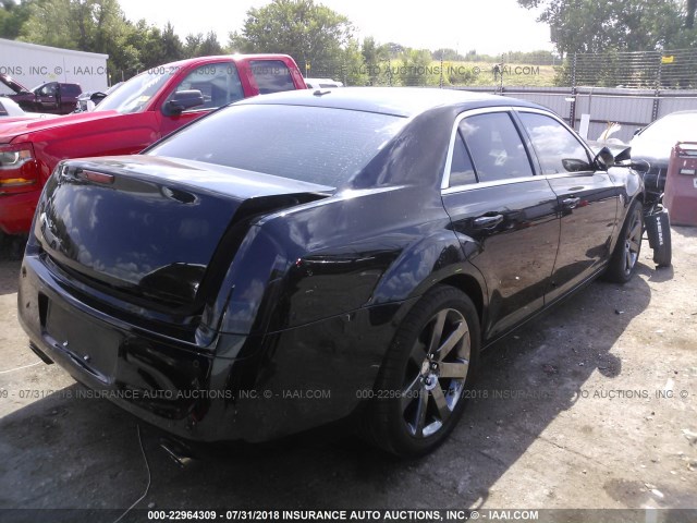 2C3CCADT6CH315310 - 2012 CHRYSLER 300 S BLACK photo 4