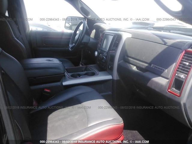 1C6RR7YT0GS141791 - 2016 RAM 1500 REBEL შავი ფოტო 5