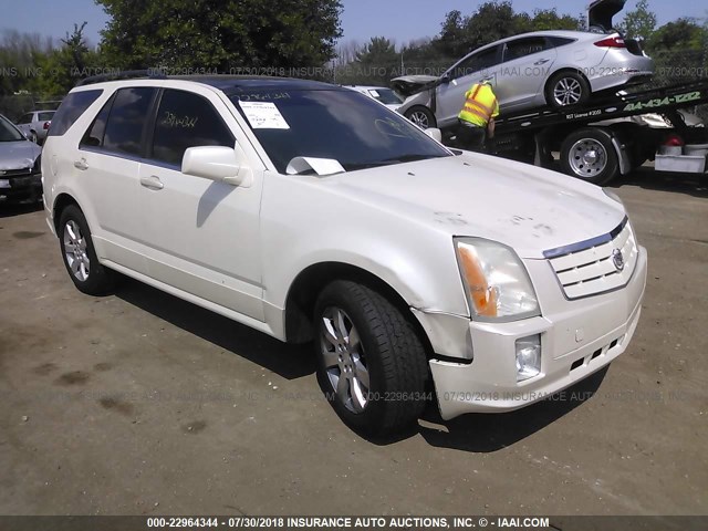 1GYDE63A440129630 - 2004 CADILLAC SRX WHITE photo 1