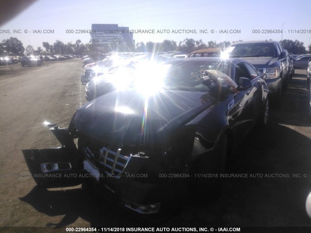 1G6DP1E3XD0170252 - 2013 CADILLAC CTS PREMIUM COLLECTION BLACK photo 2