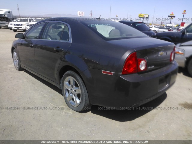 1G1ZB5E11BF168013 - 2011 CHEVROLET MALIBU LS ნაცრისფერი ფოტო 3