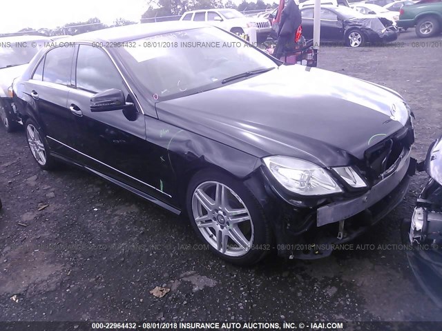 WDDHF8HB9AA085606 - 2010 MERCEDES-BENZ E 350 4MATIC BLACK photo 1