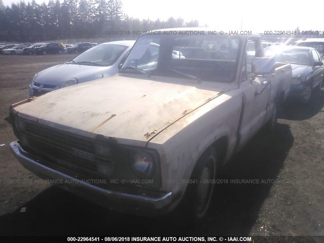 CWY15362 - 1979 FORD COURIER YELLOW photo 2