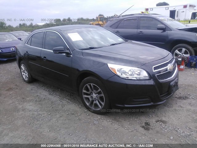 1G11C5SAXDF200670 - 2013 CHEVROLET MALIBU 1LT BLACK photo 1