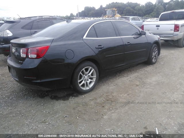 1G11C5SAXDF200670 - 2013 CHEVROLET MALIBU 1LT BLACK photo 4
