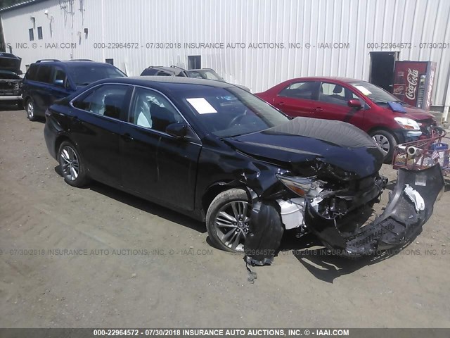 4T1BF1FK9FU096259 - 2015 TOYOTA CAMRY LE/XLE/SE/XSE BLACK photo 1