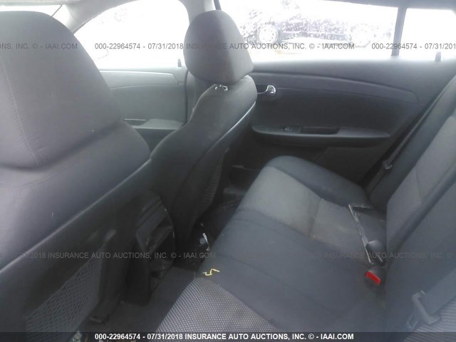 1G1ZC5E15BF107521 - 2011 CHEVROLET MALIBU 1LT ნაცრისფერი ფოტო 8