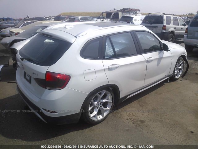 WBAVL1C55FVY40648 - 2015 BMW X1 XDRIVE28I WHITE photo 4