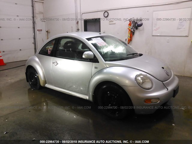 3VWBA21C4XM448661 - 1999 VOLKSWAGEN NEW BEETLE GL Gümüş foto 1