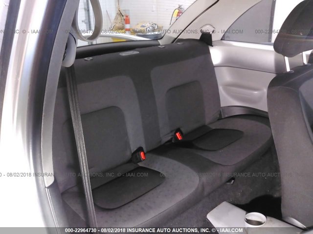 3VWBA21C4XM448661 - 1999 VOLKSWAGEN NEW BEETLE GL Gümüş foto 8