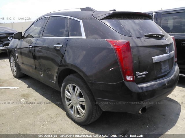 3GYFNAEYXAS581365 - 2010 CADILLAC SRX LUXURY COLLECTION BLACK photo 3