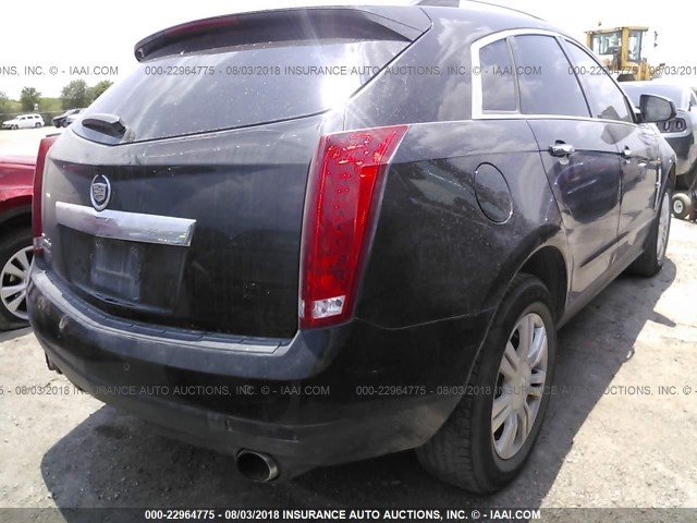 3GYFNAEYXAS581365 - 2010 CADILLAC SRX LUXURY COLLECTION BLACK photo 4