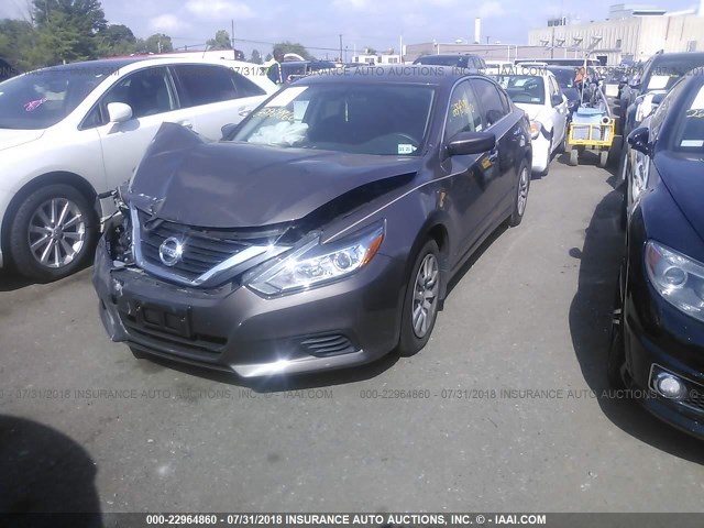 1N4AL3AP6GN384491 - 2016 NISSAN ALTIMA 2.5/S/SV/SL/SR BROWN photo 2