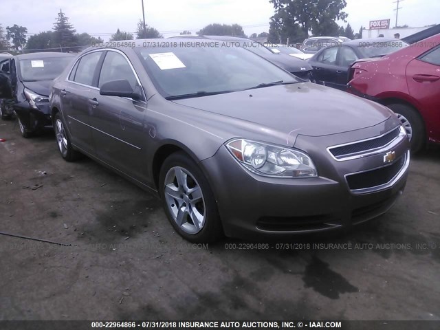 1G1ZB5E08CF110506 - 2012 CHEVROLET MALIBU LS BROWN photo 1