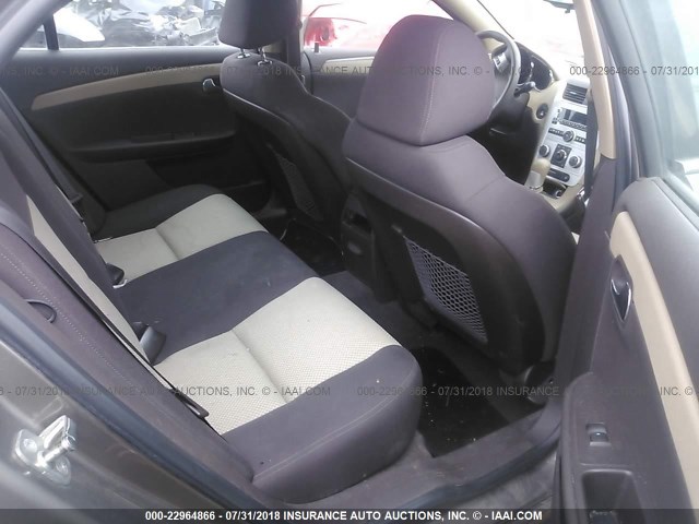 1G1ZB5E08CF110506 - 2012 CHEVROLET MALIBU LS BROWN photo 8