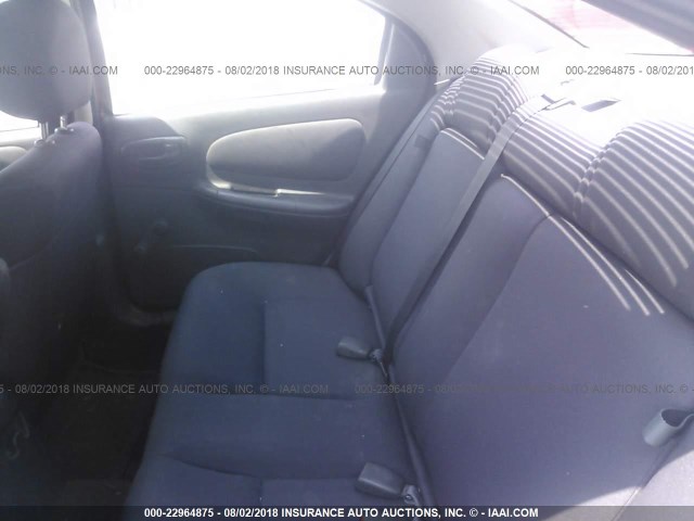 1B3ES56C23D211200 - 2003 DODGE NEON SXT ORANGE photo 8