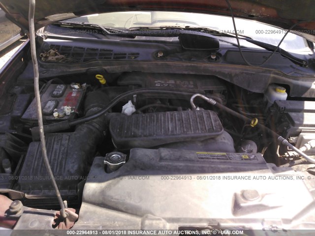 1A8HX58207F558173 - 2007 CHRYSLER ASPEN LIMITED MAROON photo 10