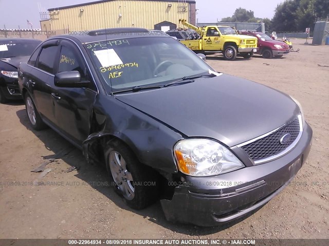 1FAFP24126G185985 - 2006 FORD FIVE HUNDRED SEL GRAY photo 1