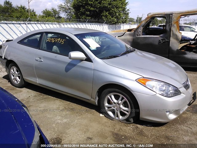 4T1CE38P16U750036 - 2006 TOYOTA CAMRY SOLARA SE/SLE ვერცხლისფერი ფოტო 1
