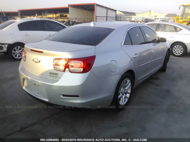 1G11C5SA8DF141683 - 2013 CHEVROLET MALIBU 1LT 银色 照片 4
