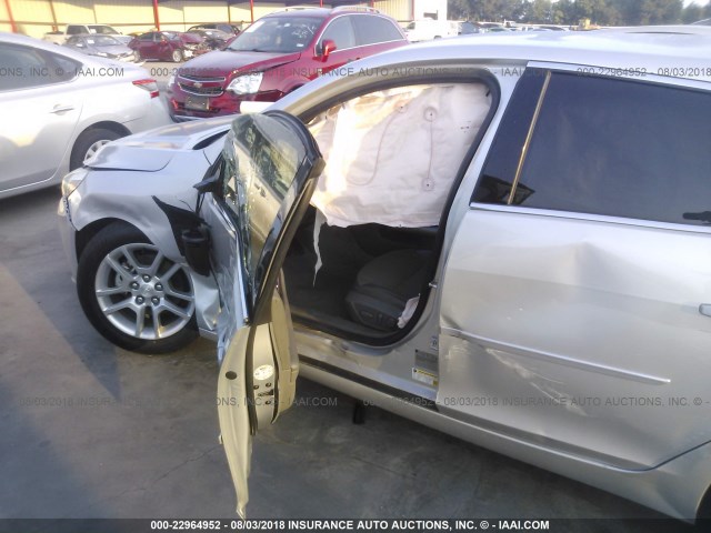 1G11C5SA8DF141683 - 2013 CHEVROLET MALIBU 1LT 银色 照片 6