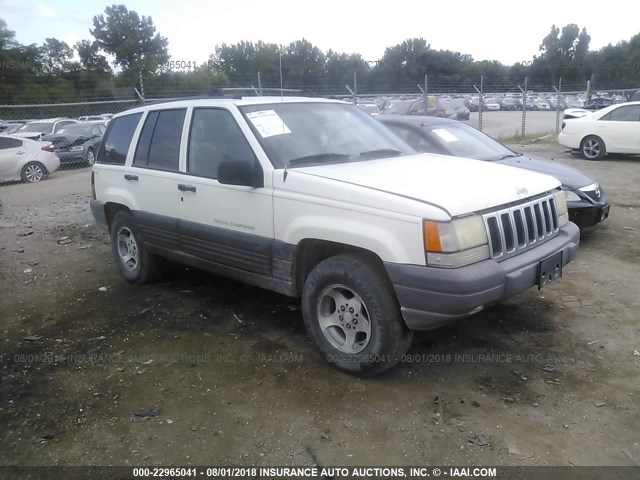 1J4GZ58S2VC531756 - 1997 JEEP GRAND CHEROKEE LAREDO/TSI WHITE photo 1