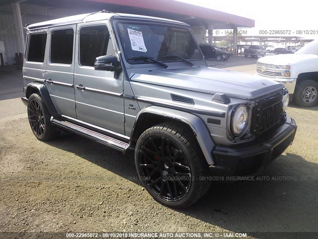 WDCYC7DF5HX266211 - 2017 MERCEDES-BENZ G 63 AMG GRAY photo 1