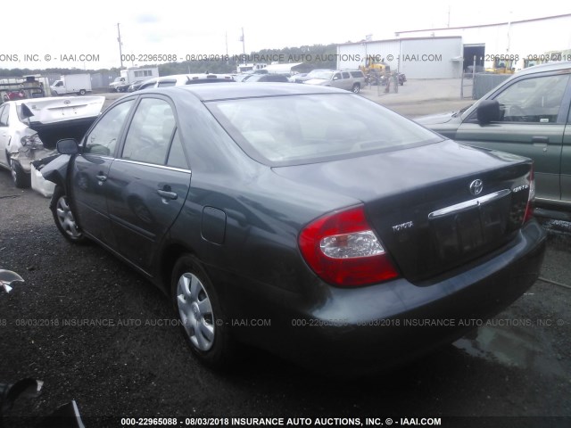 4T1BE32K34U365258 - 2004 TOYOTA CAMRY LE/XLE/SE 绿色 照片 3
