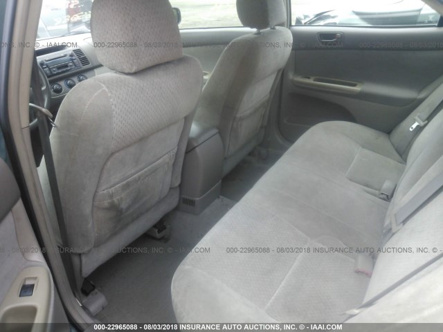 4T1BE32K34U365258 - 2004 TOYOTA CAMRY LE/XLE/SE 绿色 照片 8