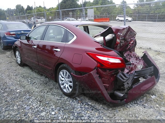 1N4AL3AP3GN393567 - 2016 NISSAN ALTIMA 2.5/S/SV/SL/SR RED photo 3