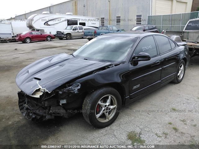 1G2WR52173F117101 - 2003 PONTIAC GRAND PRIX GTP BLACK photo 2