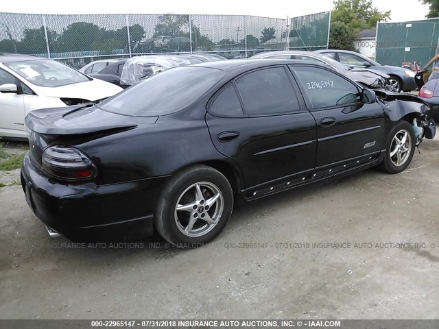 1G2WR52173F117101 - 2003 PONTIAC GRAND PRIX GTP BLACK photo 4