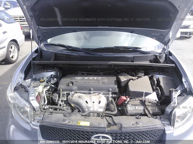 JTLKE50E991085919 - 2009 TOYOTA SCION XB Көк фото 10