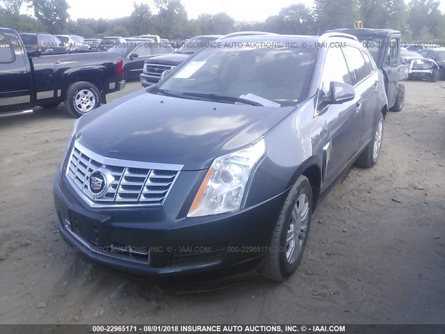 3GYFNCE34DS516757 - 2013 CADILLAC SRX LUXURY COLLECTION GRAY photo 2