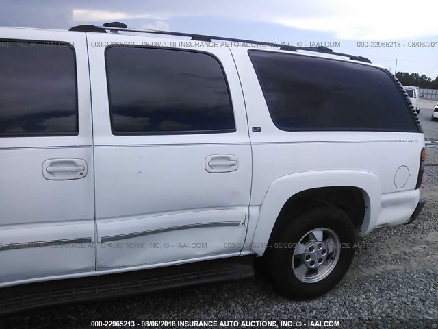 1GNEC16Z53J279685 - 2003 CHEVROLET SUBURBAN C1500 WHITE photo 6