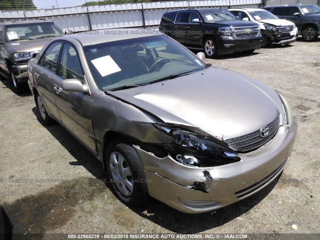 4T1BE32K43U133556 - 2003 TOYOTA CAMRY LE/XLE/SE Qızıl foto 1