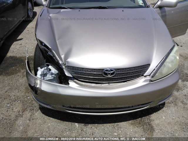 4T1BE32K43U133556 - 2003 TOYOTA CAMRY LE/XLE/SE Qızıl foto 10