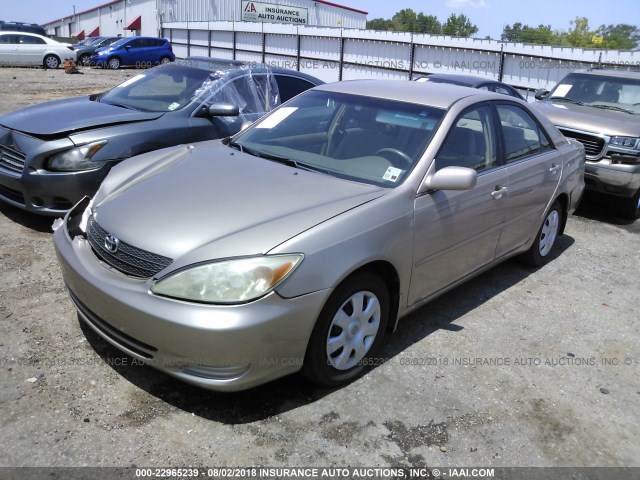 4T1BE32K43U133556 - 2003 TOYOTA CAMRY LE/XLE/SE Qızıl foto 2