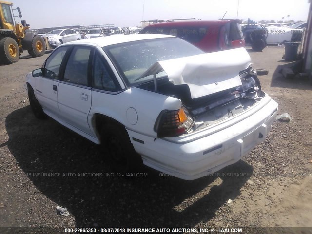 1G2WJ52M1RF342866 - 1994 PONTIAC GRAND PRIX SE WHITE photo 3