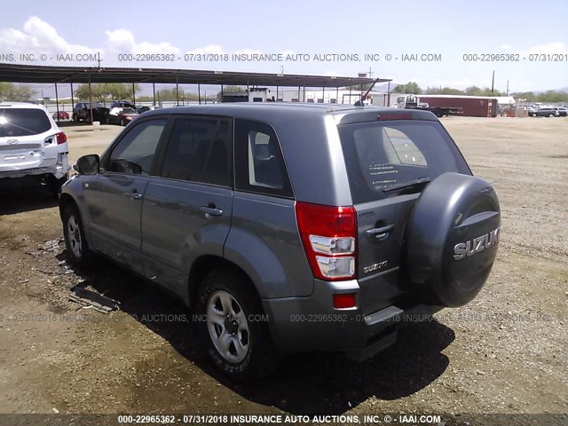 JS3TE941084103656 - 2008 SUZUKI GRAND VITARA  GRAY photo 3