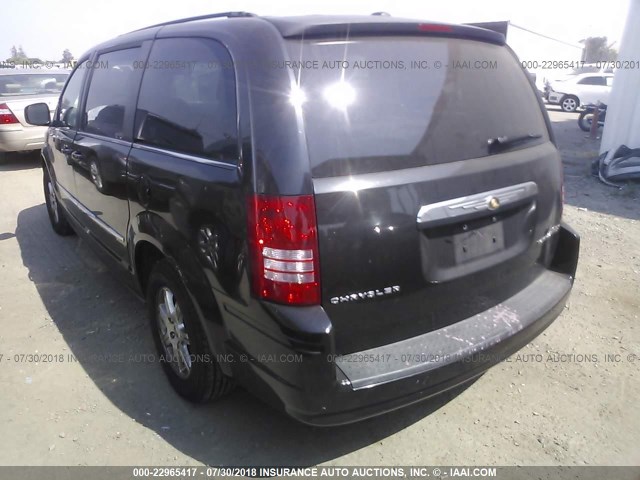 2A4RR5D15AR463556 - 2010 CHRYSLER TOWN & COUNTRY TOURING GRAY photo 3