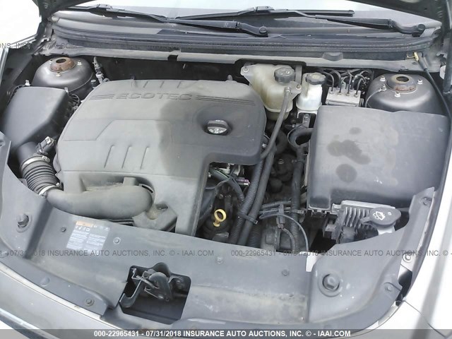 1G1ZB5EB1AF266322 - 2010 CHEVROLET MALIBU LS Champagne photo 10